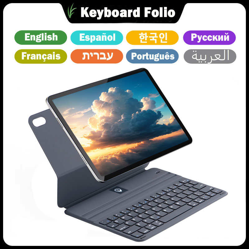 Ipad Cover Folio - Penutup Folio Keyboard Ajaib Ultraringan untuk