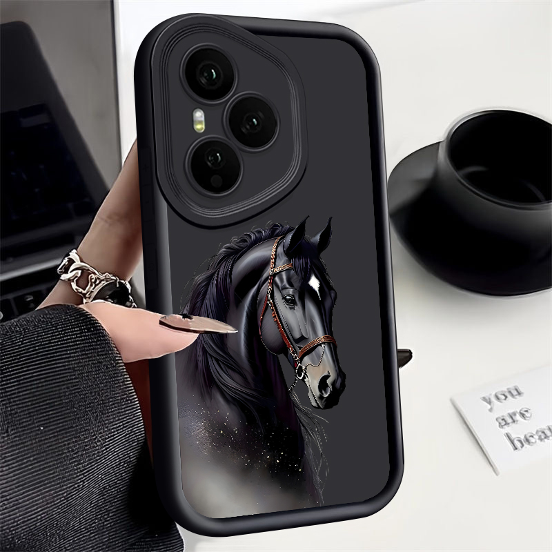 Honor Tablet Accessories - Casing Ponsel Motif Kuda Kreatif Untuk