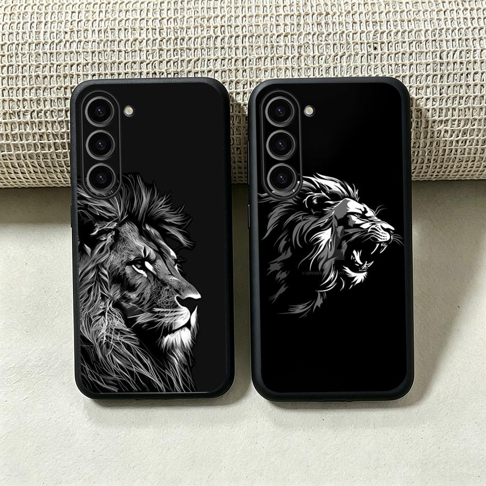 Samsung Galaxy S24 - Casing Ponsel Desain Fashion Singa Raja