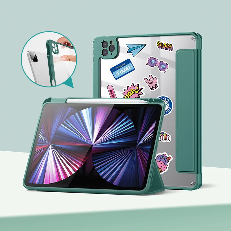 Ipad Cover Folio - Dengan Tempat Pensil untuk Ipad Pro