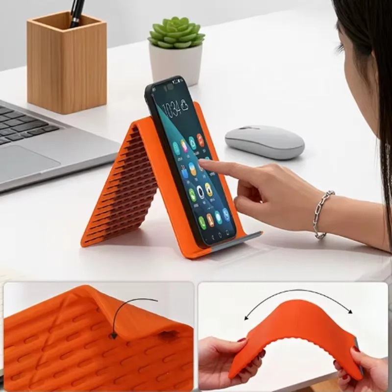 Penyangga Ponsel Silikon Lipat - Useful Tablet Accessories ulasan dan harga