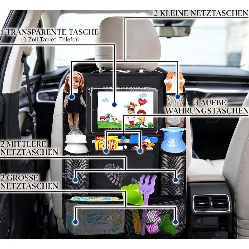 Organizer Kursi Belakang Mobil - Tablet Accessories Bag ulasan dan harga