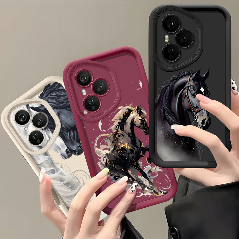 Casing Ponsel Motif Kuda Kreat - Honor Tablet Accessories ulasan dan harga