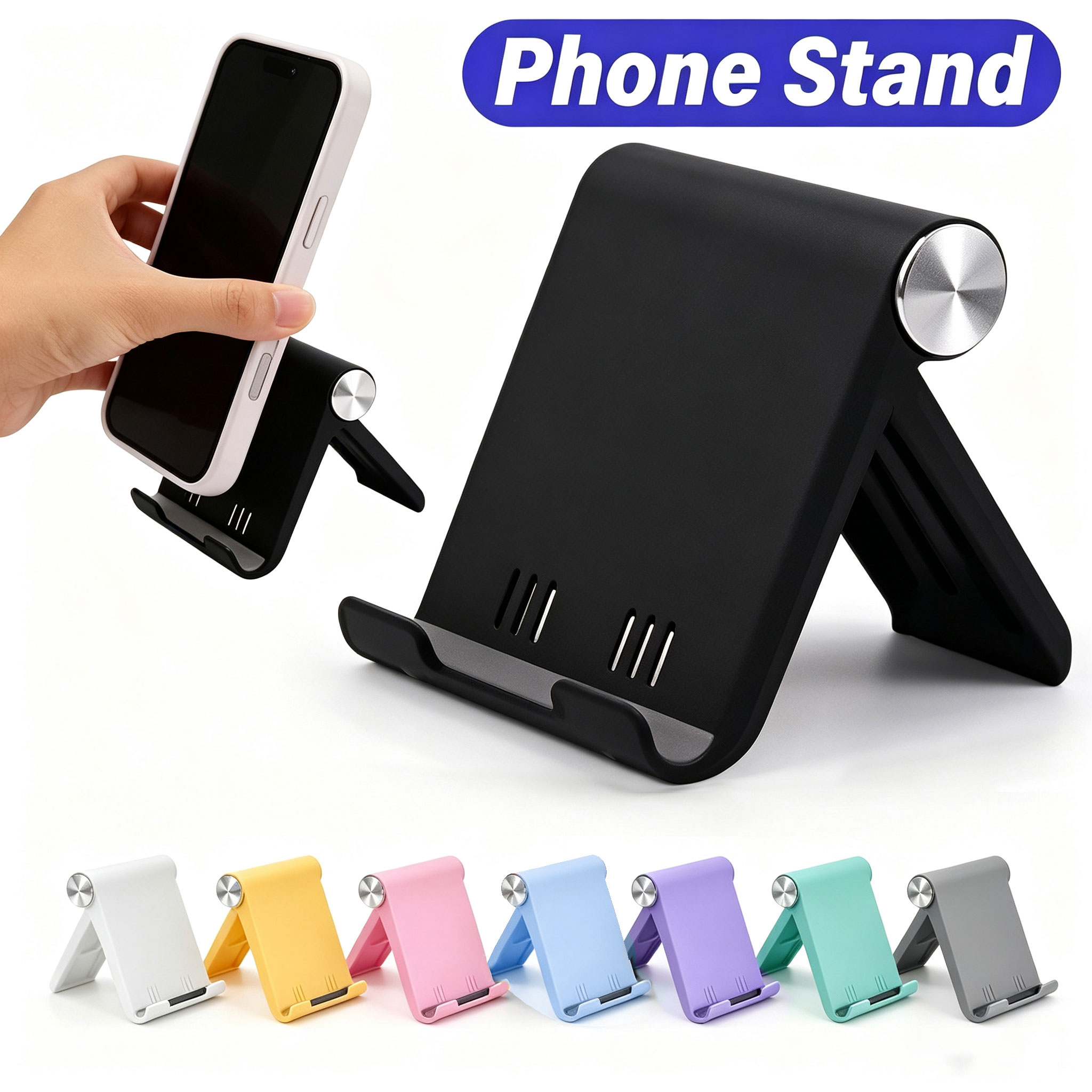 2 buah Penyangga Ponsel Lipat, - Useful Tablet Accessories ulasan dan harga