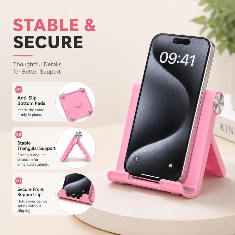 2 buah Penyangga Ponsel Lipat, - Useful Tablet Accessories ulasan dan harga