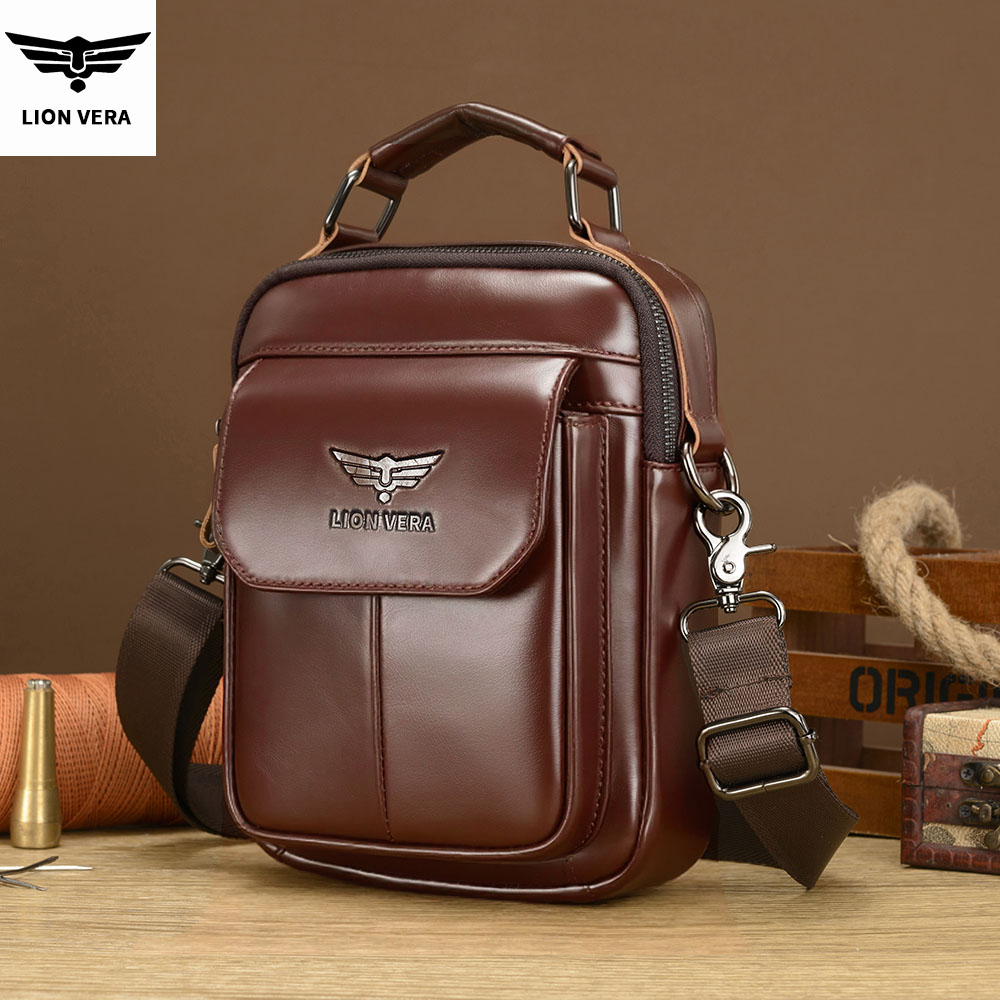 LION VERA Tas Bahu Kulit Asli  - Tablet Accessories Bag ulasan dan harga