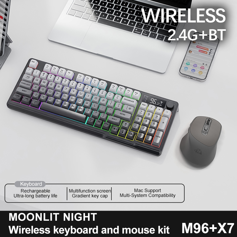 Paket Keyboard Mouse Nirkabel  - Tablet Accessories Uk ulasan dan harga