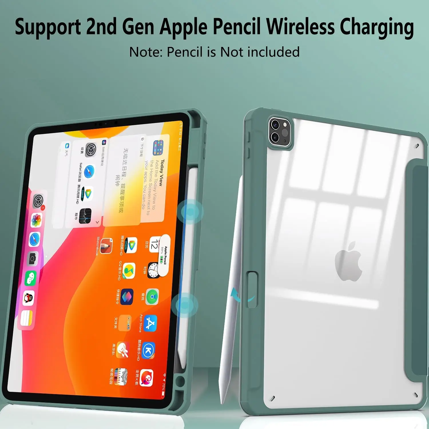Dengan Tempat Pensil untuk Ipa - Ipad Cover Folio ulasan dan harga
