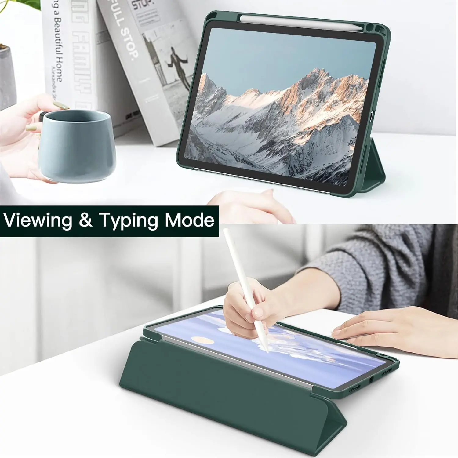 Dengan Tempat Pensil untuk Ipa - Ipad Cover Folio ulasan dan harga