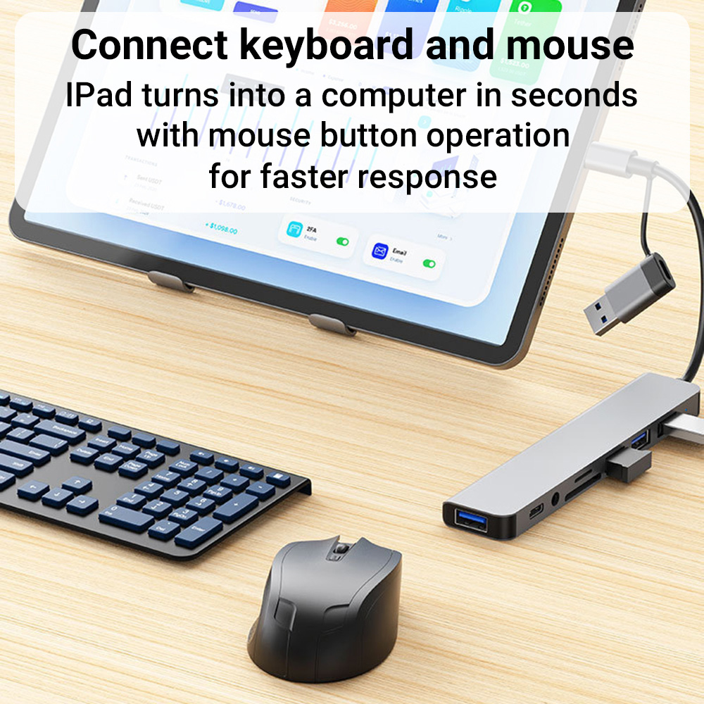 Stasiun Docking USB 9-in-1 Dua - Tablet Accessories For Students ulasan dan harga