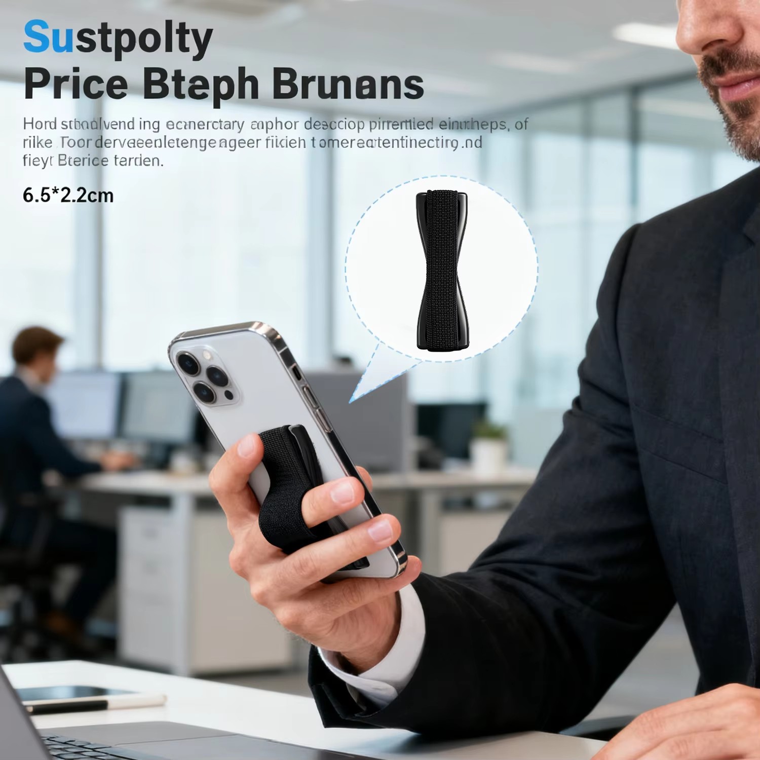 Tali Elastis Pegangan Ponsel P - Useful Tablet Accessories ulasan dan harga