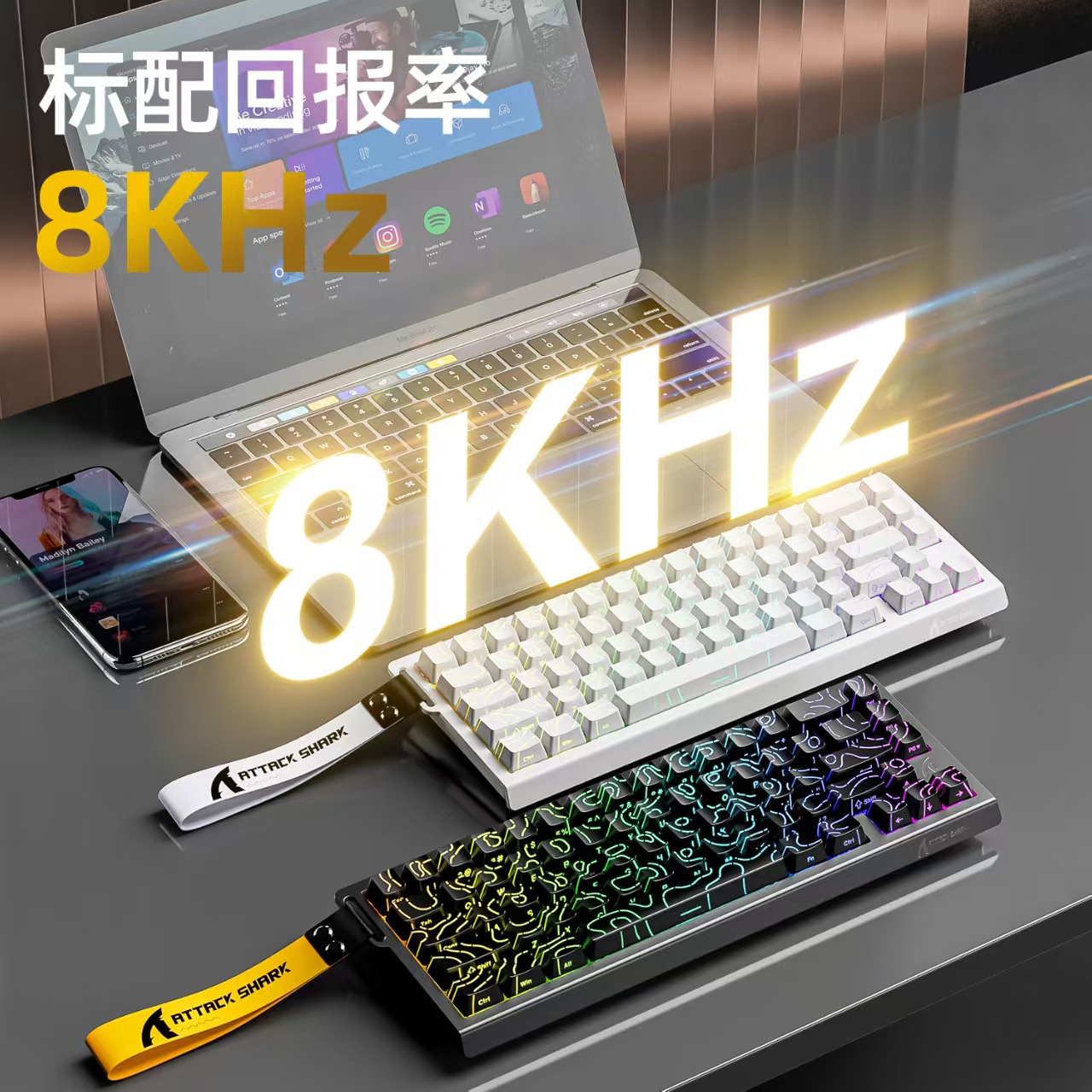 Keyboard Mekanik Magnetik ATTA - Tablet Accessories Uk ulasan dan harga